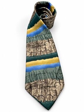 Jimmy V Silk Necktie - Brett Favre Collection - Multi-color
- 57" × 3-3/4"